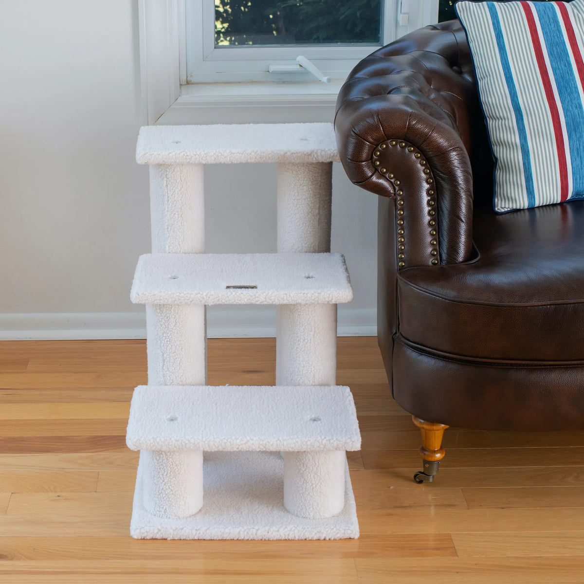 Armarkat B3001 Three-Step Pet Stairs, 25 Inch