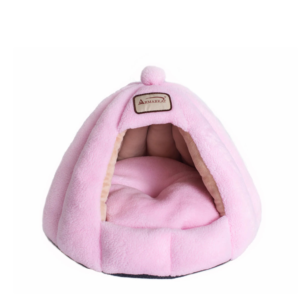 Armarkat Soft Pink Cat Cave Bed