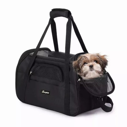 JESPET Soft-Sided Pet Carrier for Small Dogs and Cats