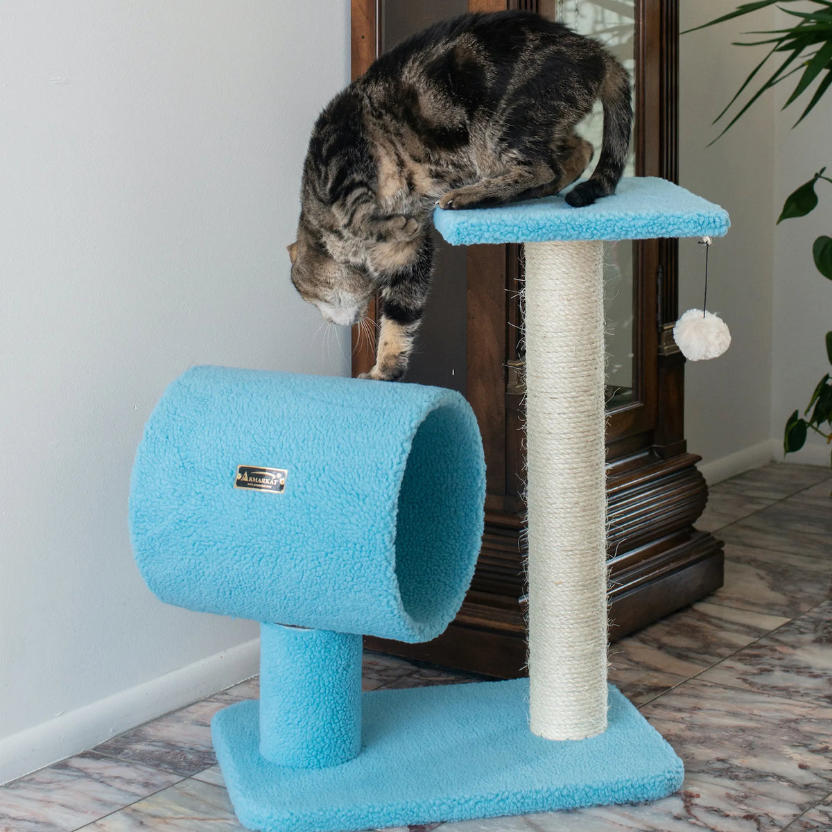 Armarkat B2501 Classic Cat Tree Scratcher, 25 Inch