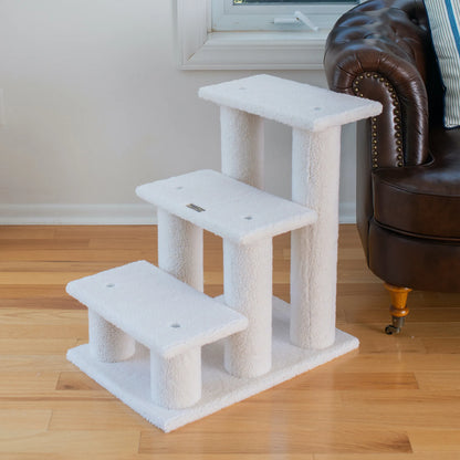 Armarkat B3001 Three-Step Pet Stairs, 25 Inch