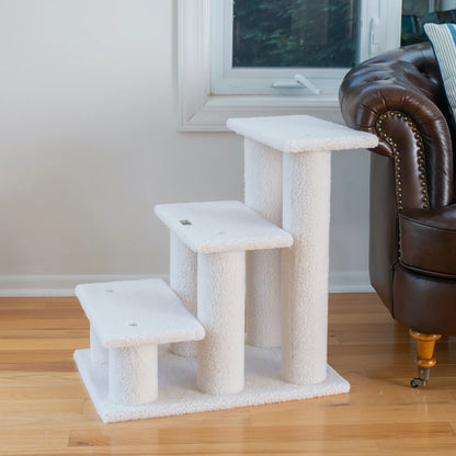 Armarkat B3001 Three-Step Pet Stairs, 25 Inch