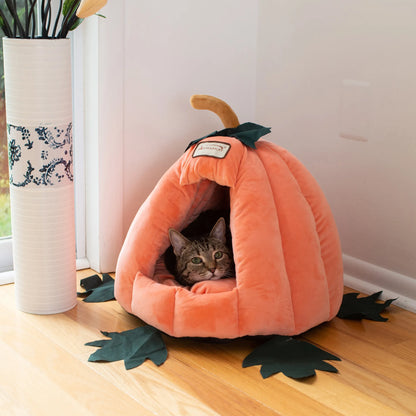 Armarkat C85CCS Pumpkin-Shaped Cat Bed