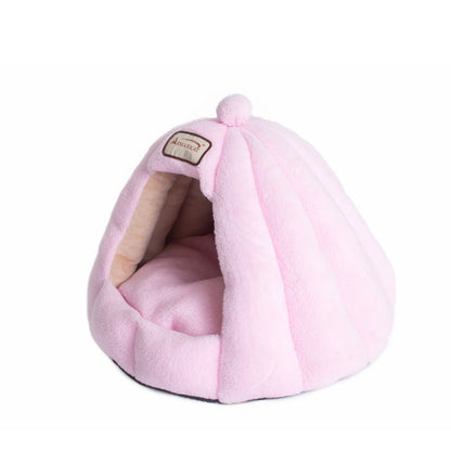 Armarkat Soft Pink Cat Cave Bed