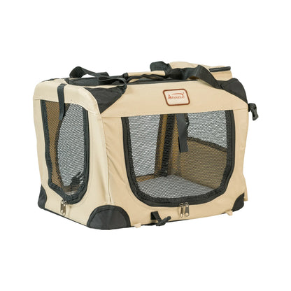 Armarkat PC201B Folding Soft Dog Crate and Carrier