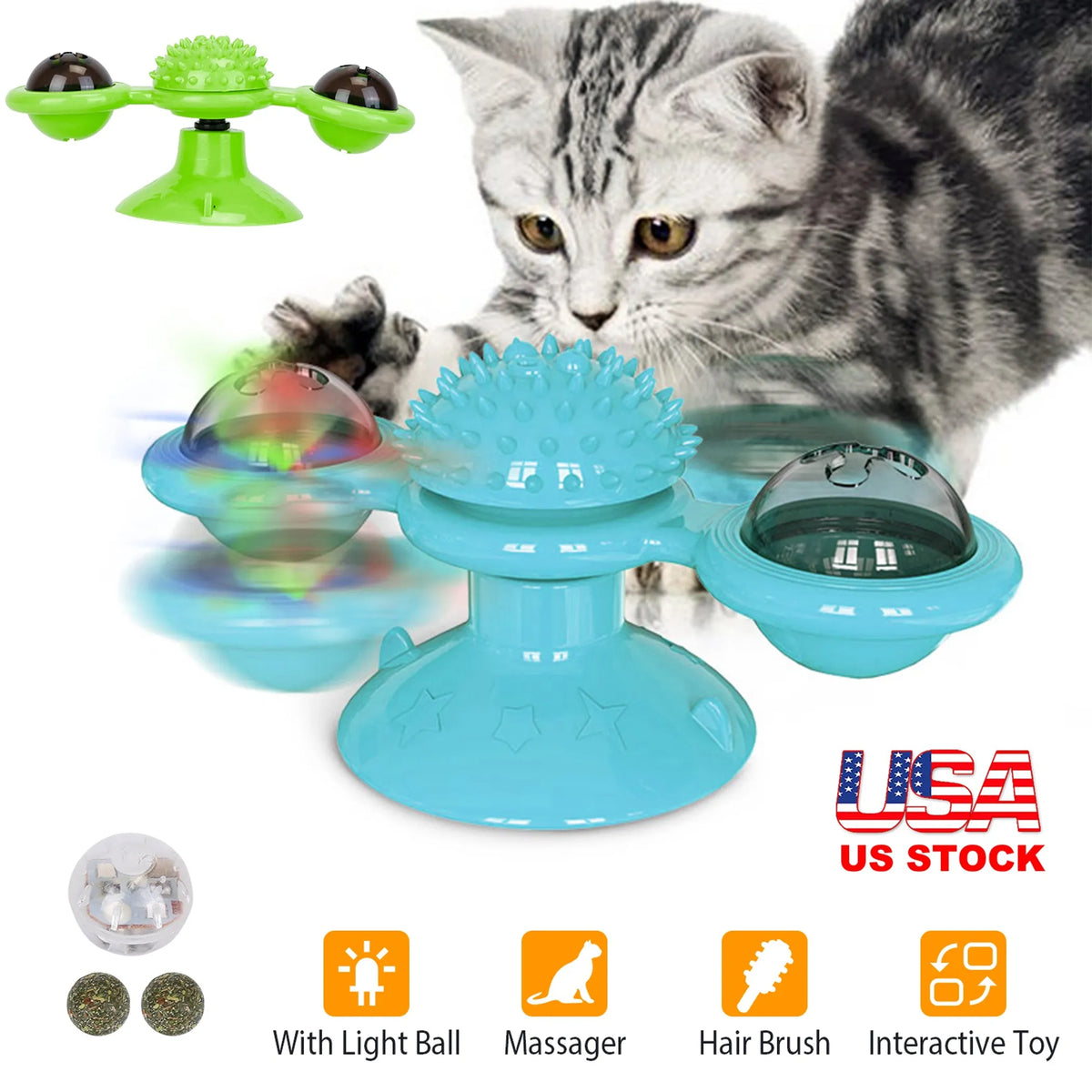 Windmill Interactive Cat Toy