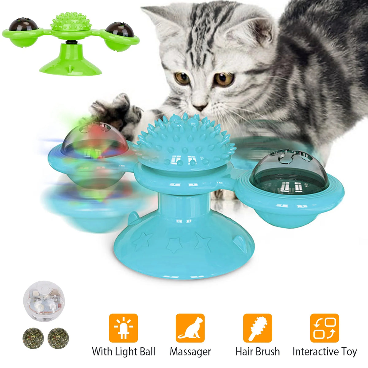 Windmill Interactive Cat Toy