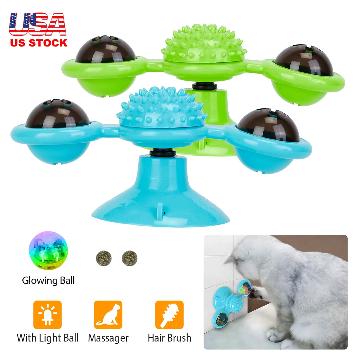 Windmill Interactive Cat Toy