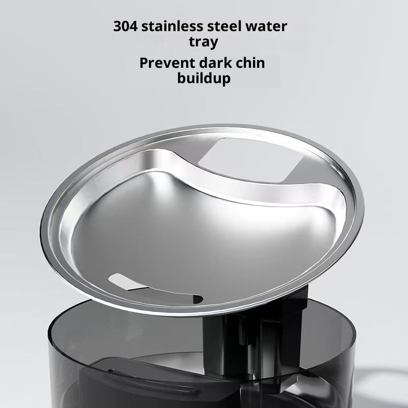 3L Cordless Stainless Steel Cat Water Fountain
