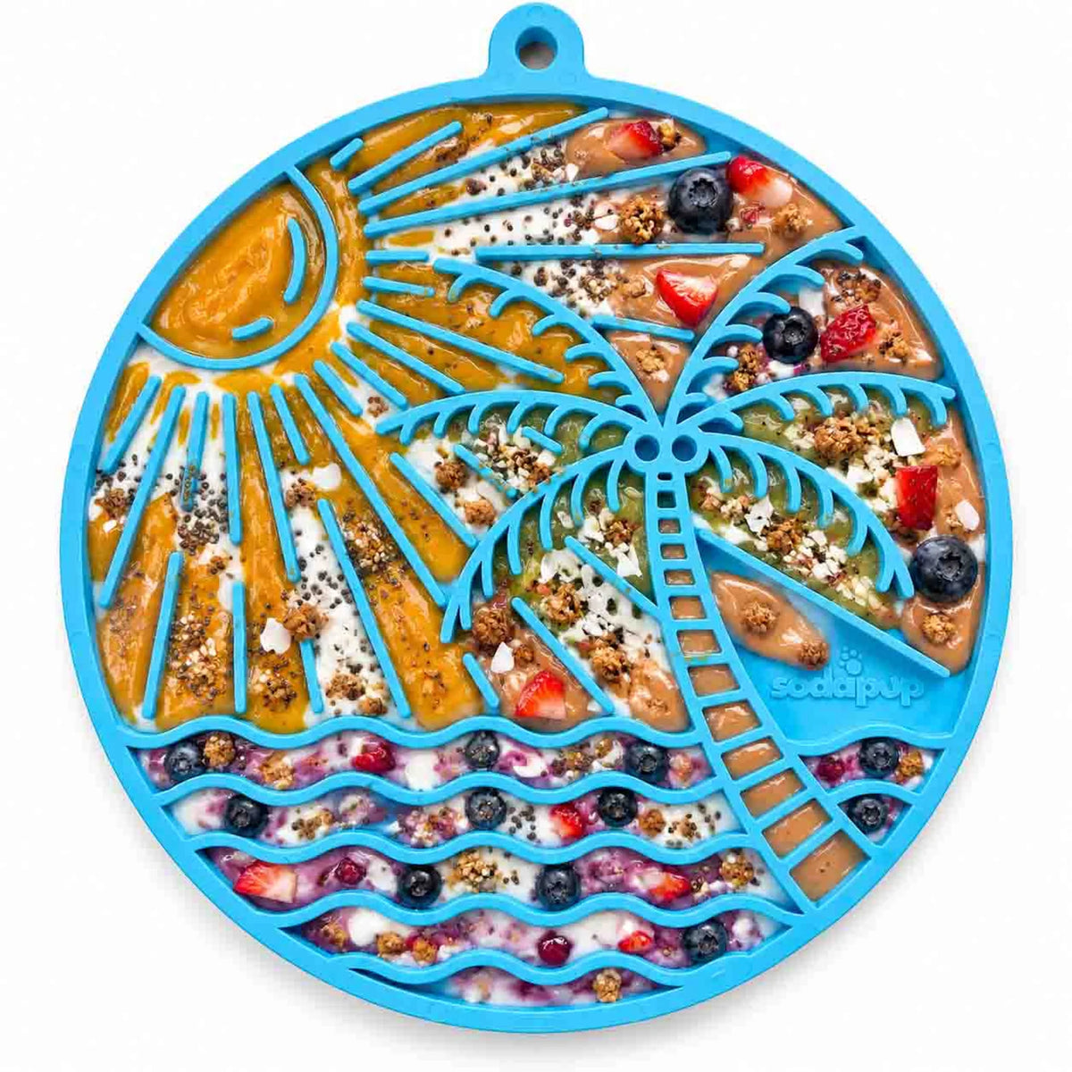 SodaPup Sun n Sea Suction Lick Mat