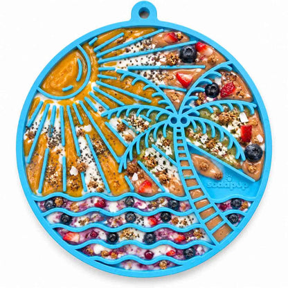 SodaPup Sun n Sea Suction Lick Mat