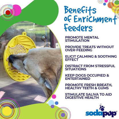 SodaPup Sun n Sea Suction Lick Mat
