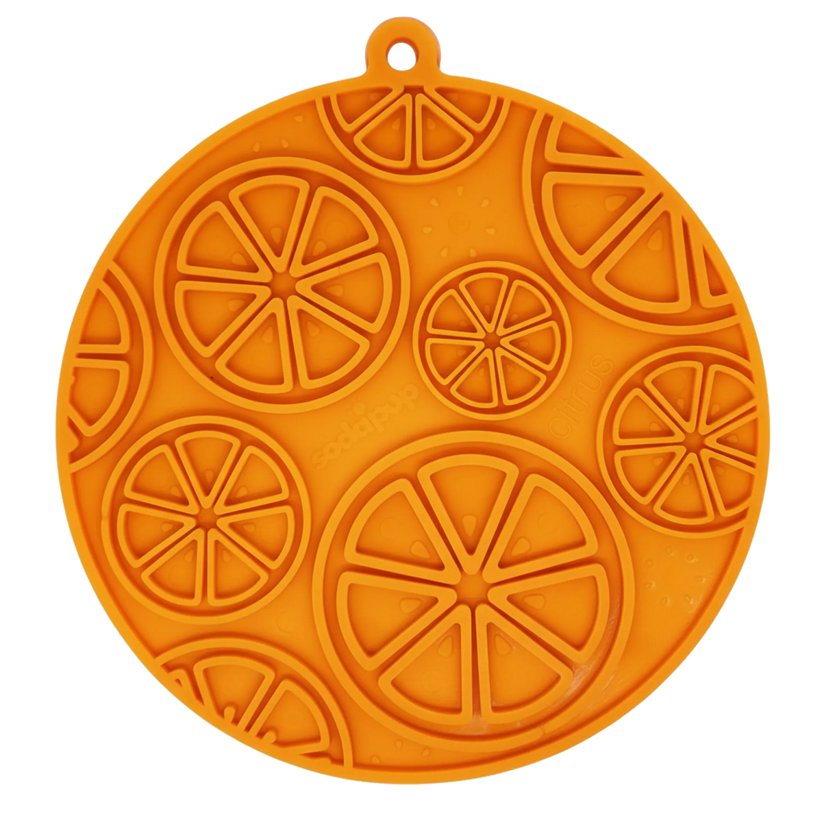 SodaPup Citrus Suction Lick Mat