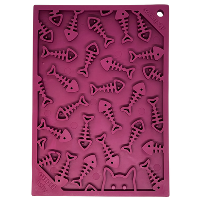 SodaPup Fishy Small Lick Mat for Dogs and Cats