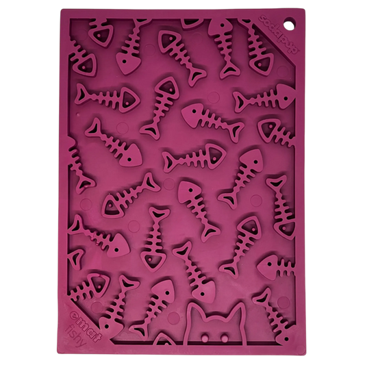 SodaPup Fishy Small Lick Mat for Dogs and Cats