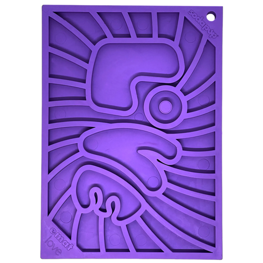 SodaPup Groovy Love Small Lick Mat