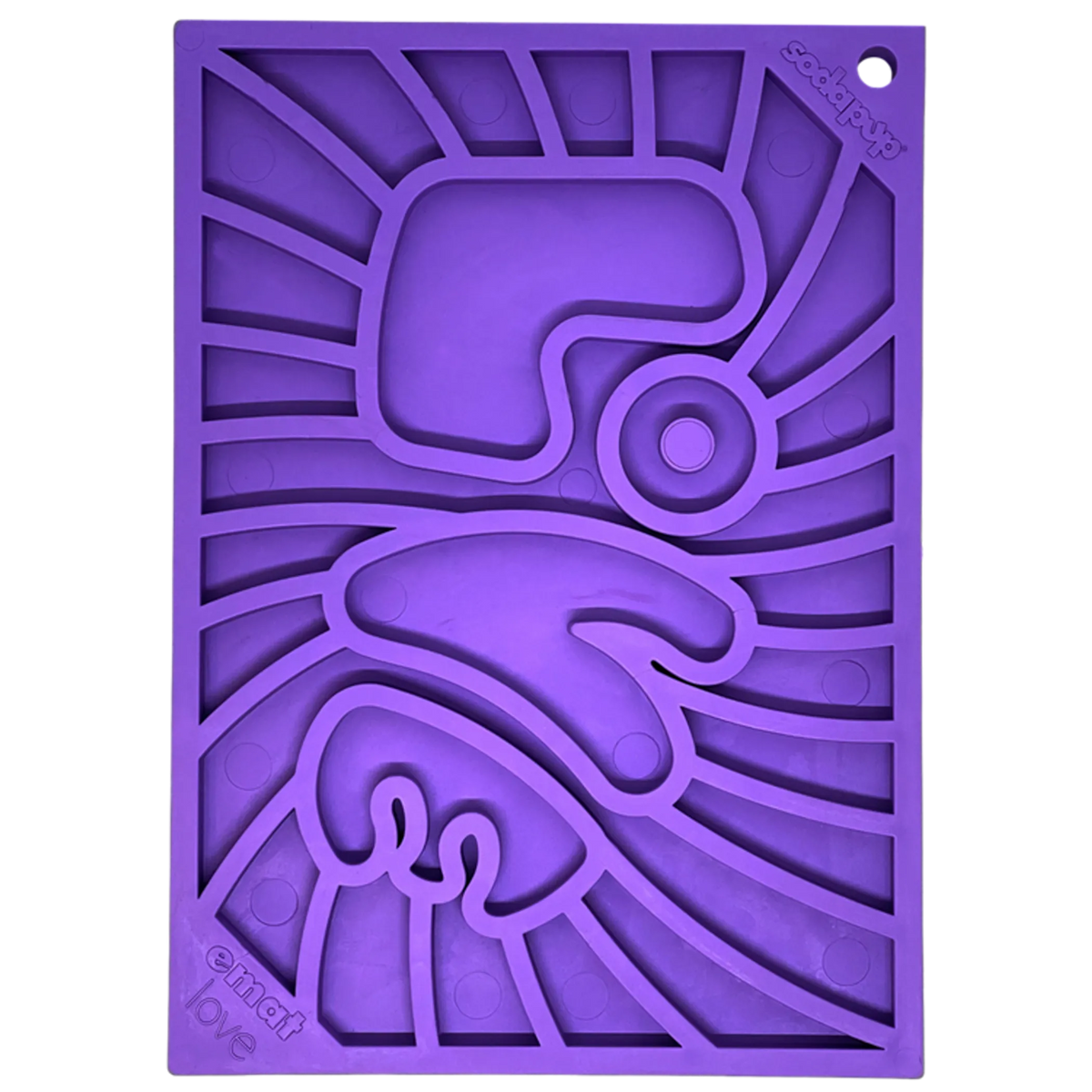 SodaPup Groovy Love Small Lick Mat