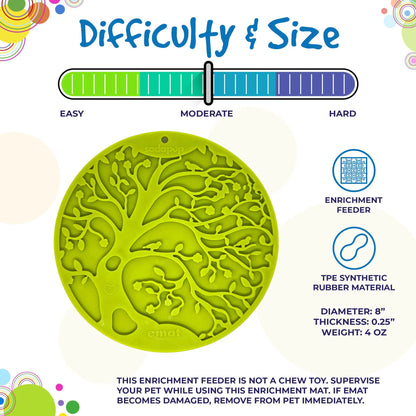 SodaPup Tree of Life Suction Lick Mat