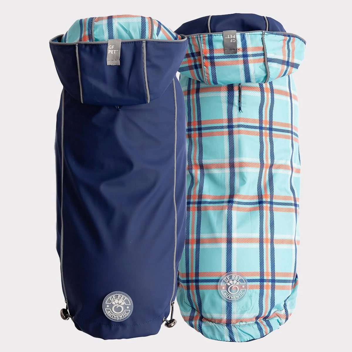 GF Pet Reversible ElastoFit Dog Raincoat