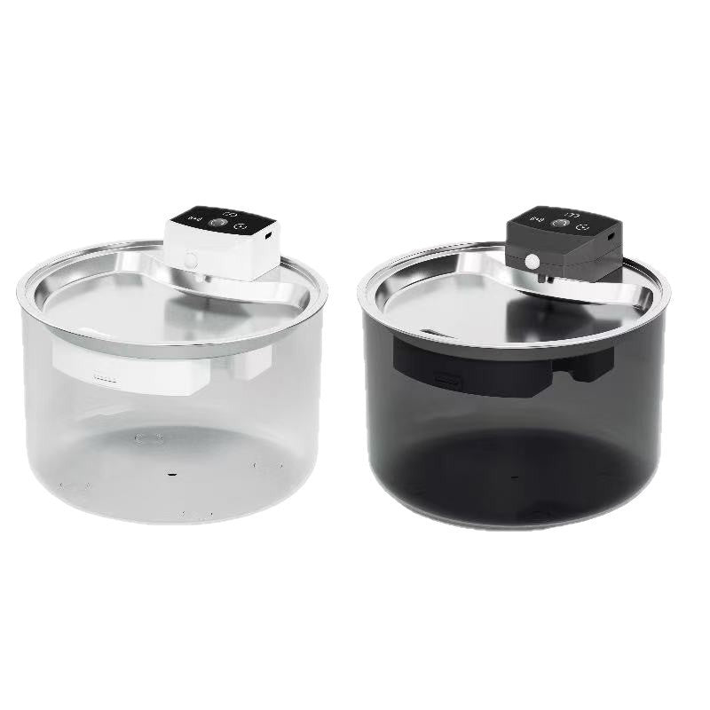 3L Cordless Stainless Steel Cat Water Fountain