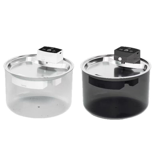 3L Cordless Stainless Steel Cat Water Fountain