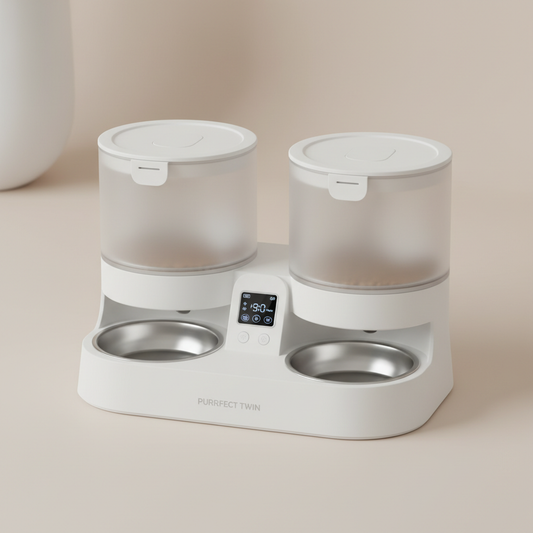 Twin Automatic Cat Feeder